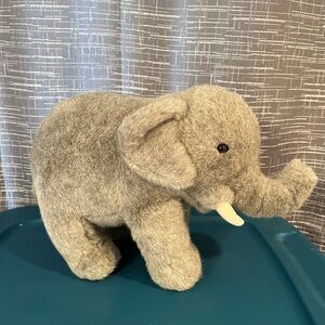 Gray Plush Elephant stuffy